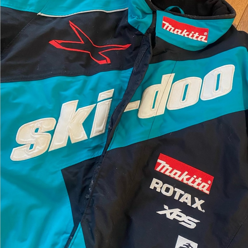 Ski-Doo Team Blue and Black Jacket - Picture 2 of 16